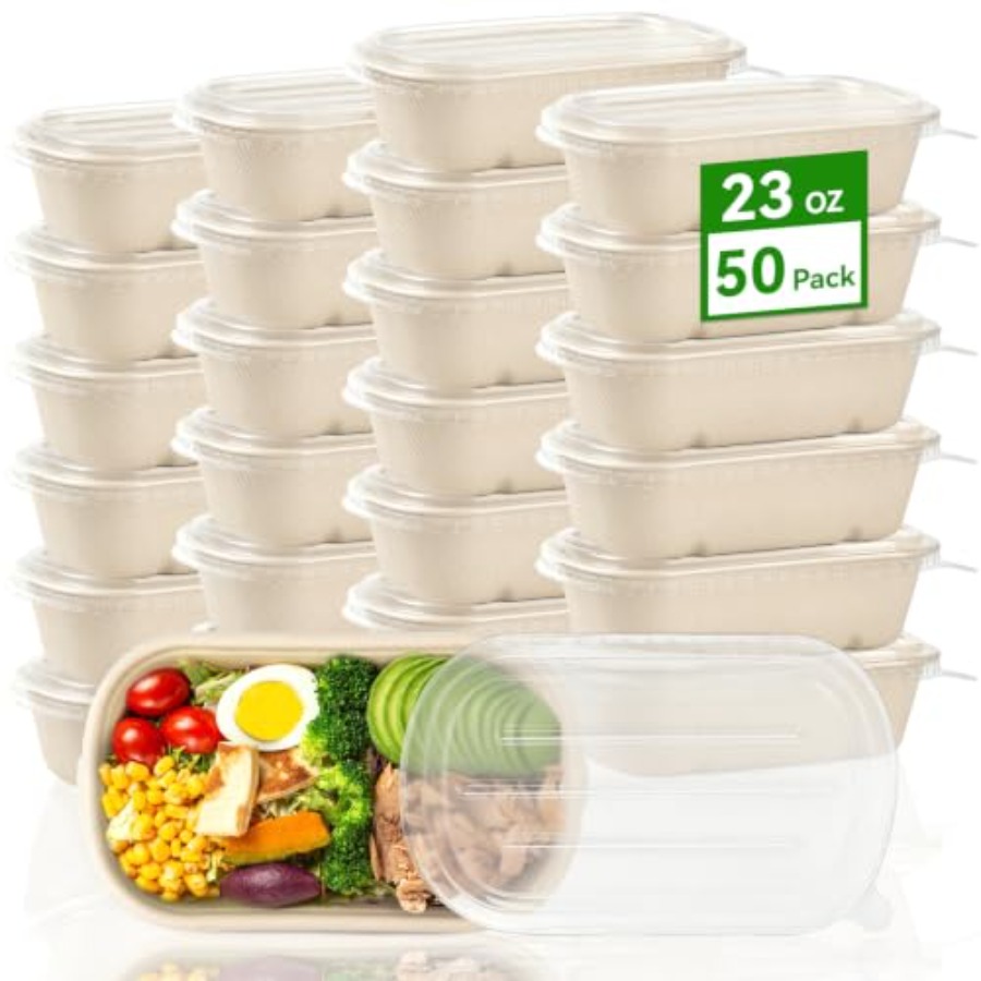 Meal Prep Pasta - Набор из 50 одноразовых контейнеров для
