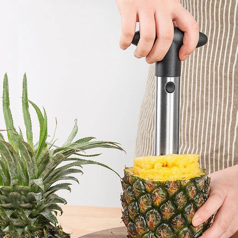 Pineapple Corer Slicer - Очиститель, удалитель сердцевины и слайсер для