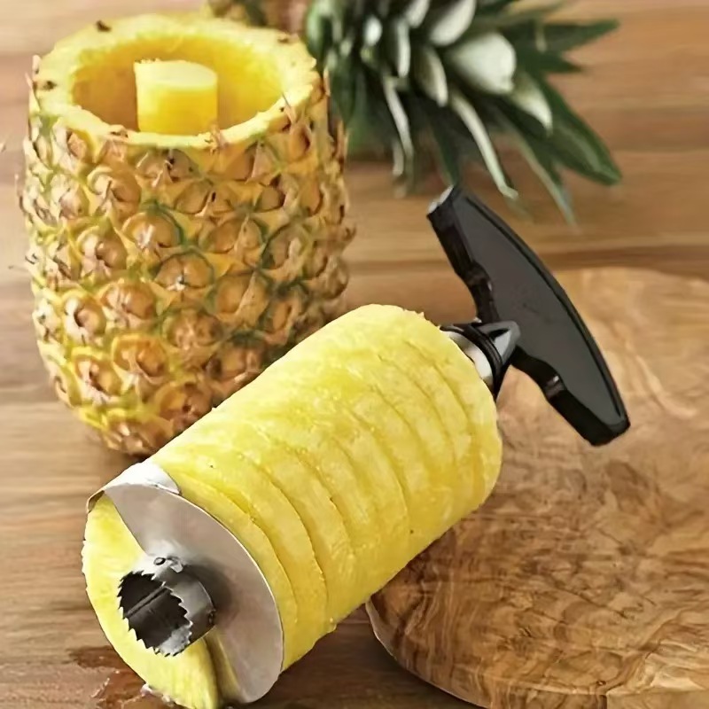 Pineapple Corer Slicer - Самый продаваемый трехцветный многофункциональный нож для