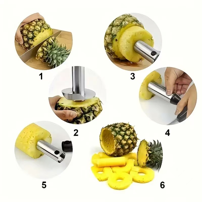 Самый продаваемый трехцветный  – обзор и цена Pineapple Corer Slicer