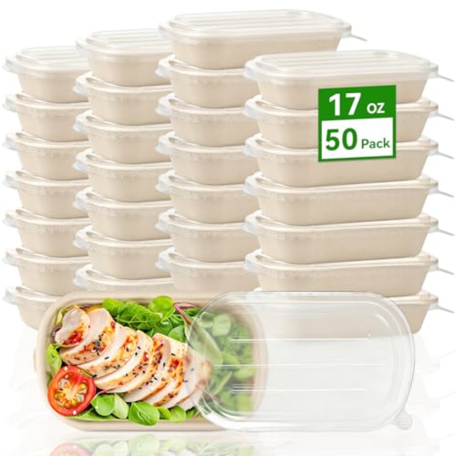 Набор из 50 одноразовых контей – обзор и цена Meal Prep Pasta