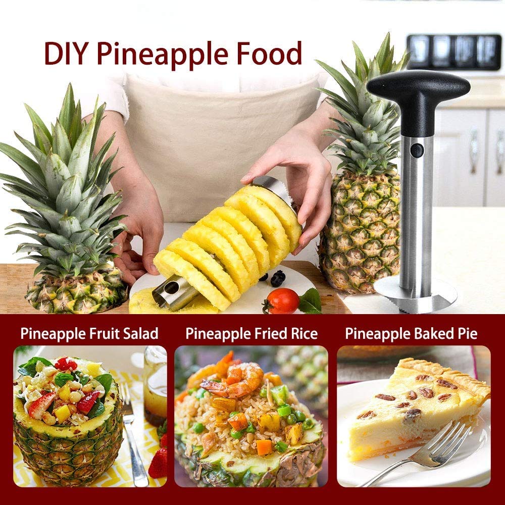 Прочная резалка для ананасов и – обзор и цена Pineapple Corer Slicer