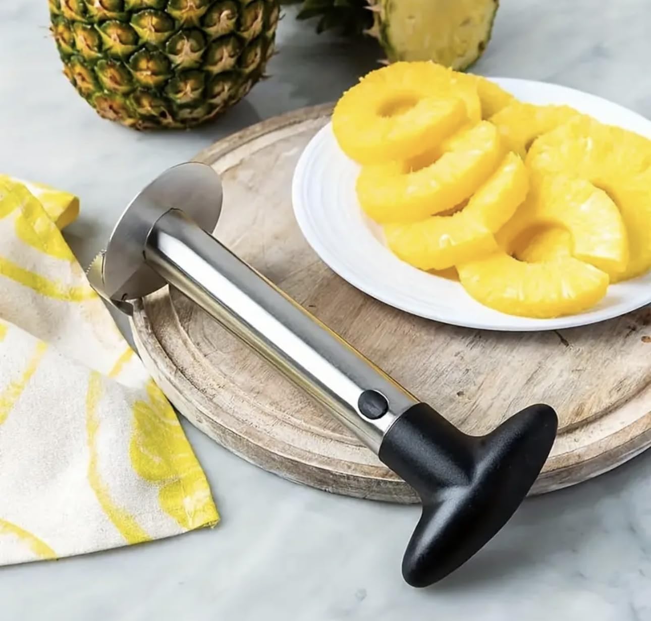Прочная резалка для ананасов и – обзор и цена Pineapple Corer Slicer