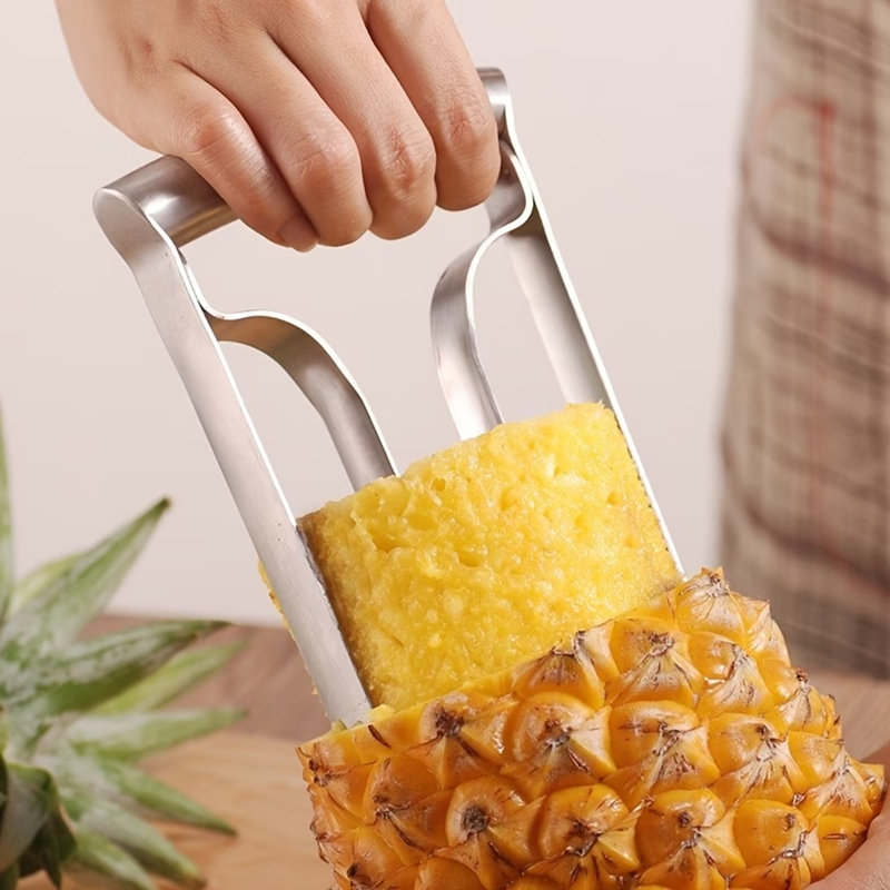 Инструмент для очистки ананаса – обзор и цена Pineapple Corer Slicer