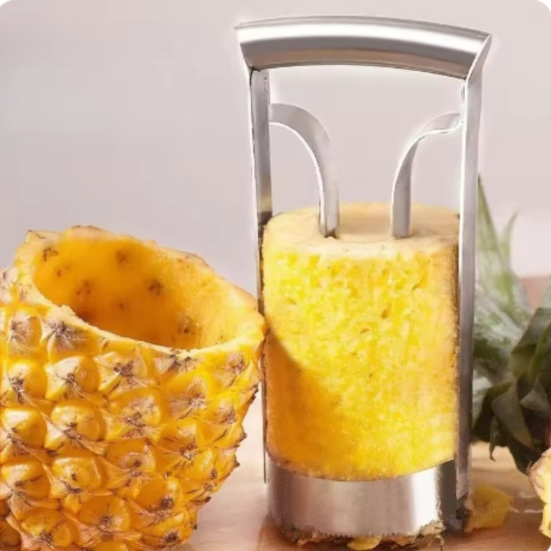 Нож-слайсер для ананасов из не – обзор и цена Pineapple Corer Slicer