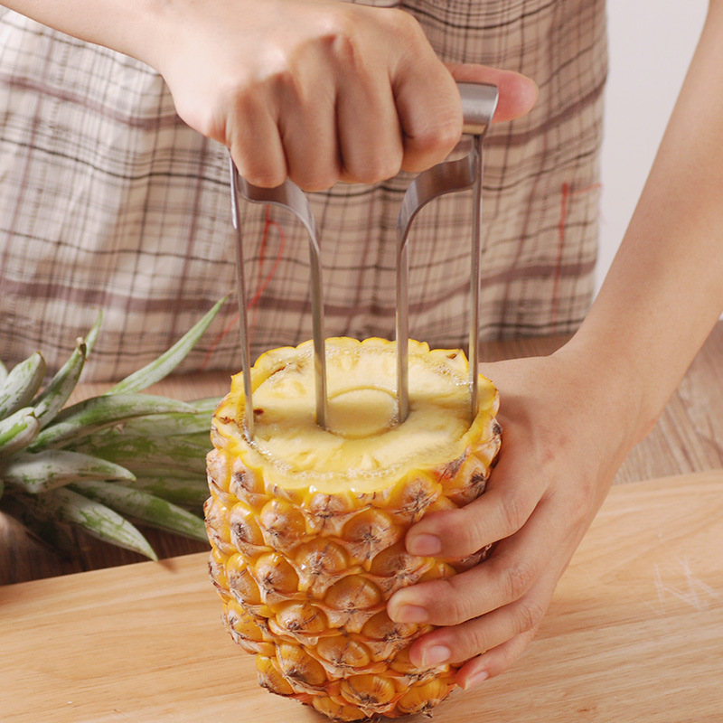 Высококачественный кухонный ин – обзор и цена Pineapple Corer Slicer